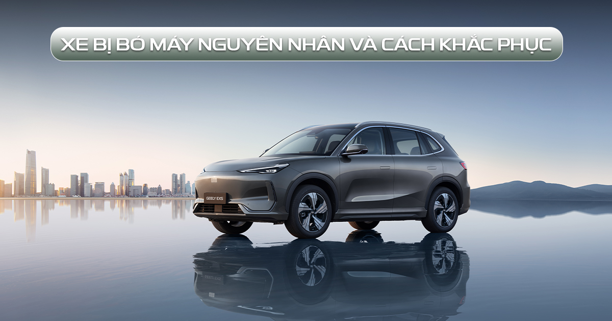 xe bị bó máy